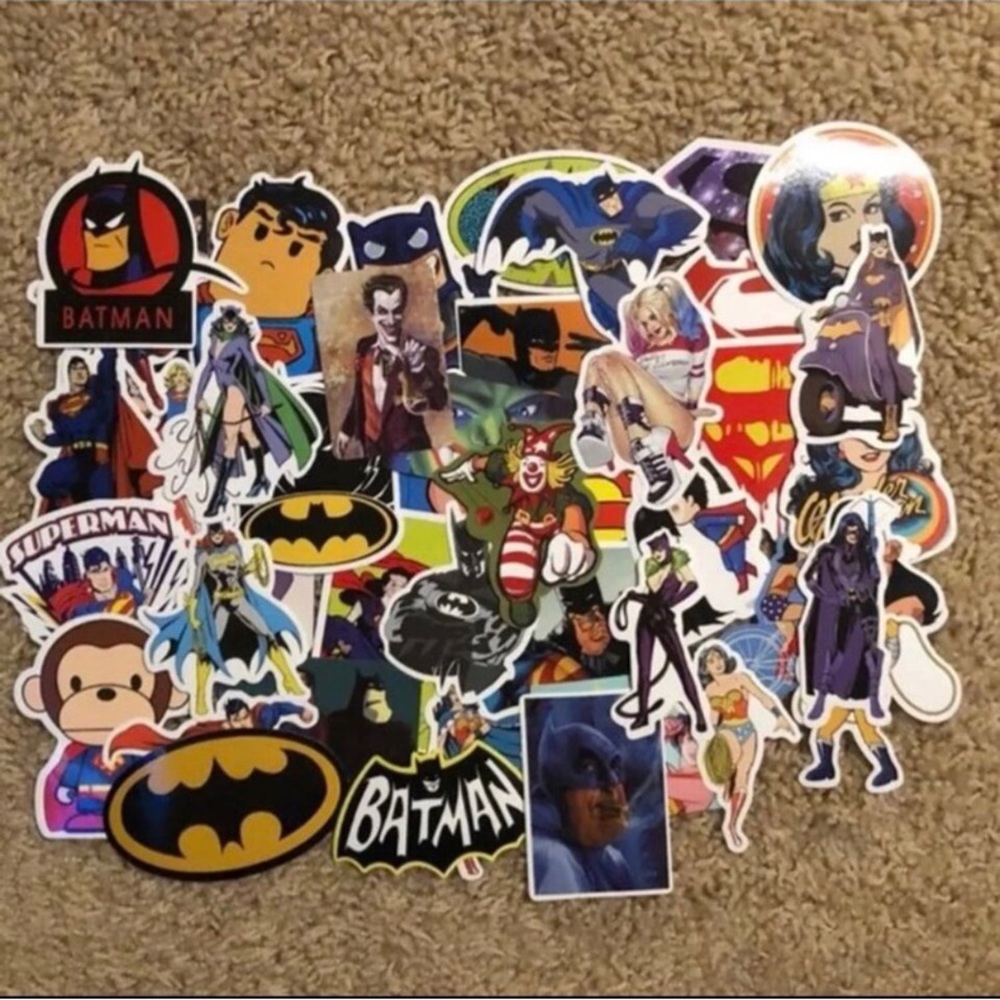 Superhero Stickers